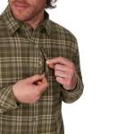 Simms ColdWeather Shacket, Schooner Plaid Loden