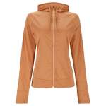 Simms Women's SolarFlex Full-Zip Hoody, Orange Maple Heather
