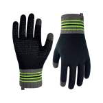 Dexshell Ultra Thin Running Gloves чёрный-серый-зелёный