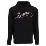 Simms Hook and Loop Hoody, Black