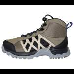 Chota High Top Hybrid Rubber Sole Wading Boot, Brown/Green