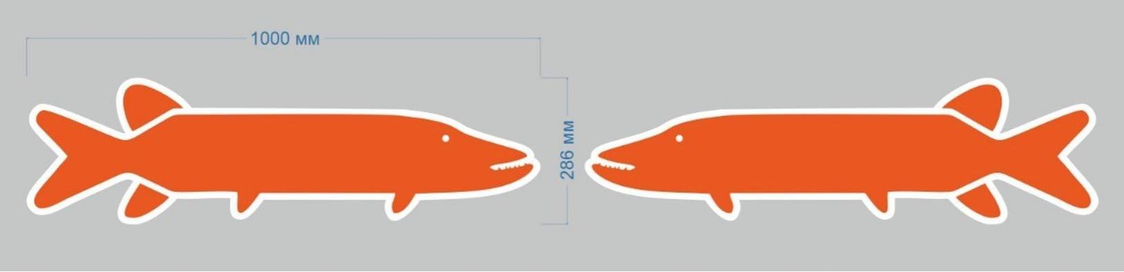 Набор фирменных наклеек на борт