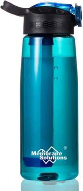 Купить Membrane Solutions WATER FILTER BOTTLE 428915, Aqua Green Membrane Solutions WATER FILTER BOTTLE 428915, Aqua Green