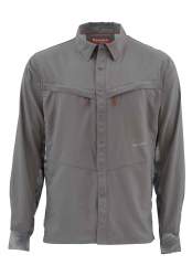 Рубашка Simms Intruder BiComp LS Shirt, Pewter