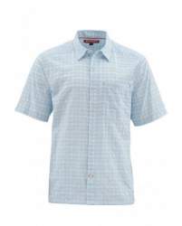 Рубашка Simms Morada SS Shirt, Light Blue Plaid