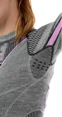 Купить X-BIONIC APANI® 4.0 MERINO SHIRT ROUND NECK LG SL WMN, S, Black-Grey X-BIONIC APANI® 4.0 MERINO SHIRT ROUND NECK LG SL WMN, S, Black-Grey