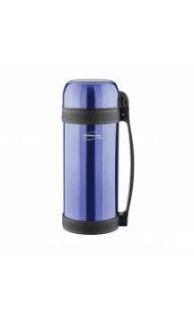 Термос с широким горлом ThermoCafe Lucky Vacuum Food Jar, Blue (2,0л)