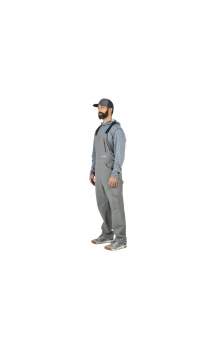 Simms Stretch Woven Overall, Steel