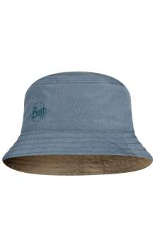 Buff Travel Bucket Hat, Zadok Blue-Olive