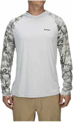 Купить Simms SolarFlex Hoody - Print, Hex Flo Camo Steel Simms SolarFlex Hoody - Print, Hex Flo Camo Steel