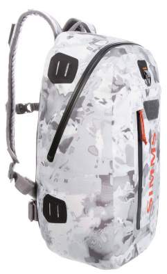 Simms Dry Creek Z Backpack 35L, Cloud Camo Grey