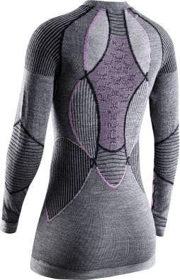 Купить X-BIONIC APANI® 4.0 MERINO SHIRT ROUND NECK LG SL WMN, S, Black-Grey X-BIONIC APANI® 4.0 MERINO SHIRT ROUND NECK LG SL WMN, S, Black-Grey