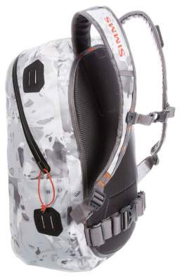 Simms Dry Creek Z Backpack 35L, Cloud Camo Grey