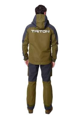 Triton PRO ANGLER (таслан, хаки|тёмно-серый)