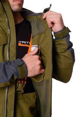 Triton PRO ANGLER (таслан, хаки|тёмно-серый)