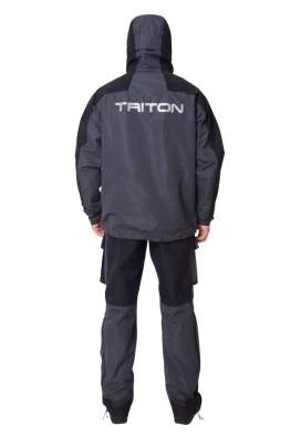 Triton PRO ANGLER (таслан, тёмно-серый|чёрный)