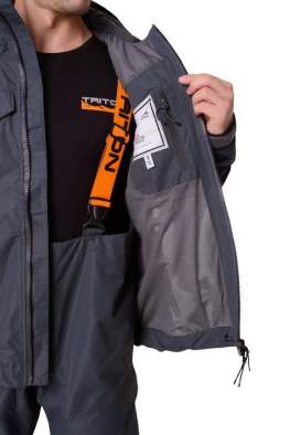 Triton PRO ANGLER (таслан, тёмно-серый|чёрный)