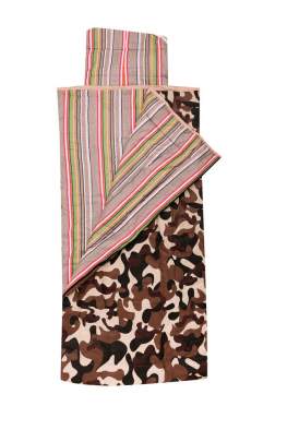 Спальный мешок Монголия, камуфляж коричневый