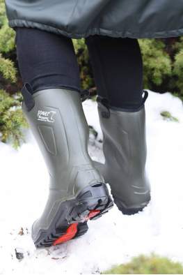 PollyBoot POWER RIGGER с мехом, зелёный