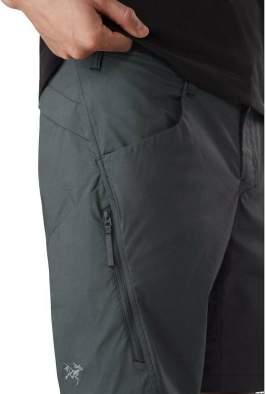 Arcteryx STOWE SHORT 9.5 Mens, Cinder