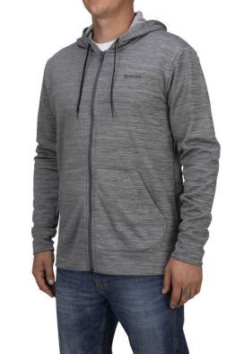 Simms Challenger Hoody - Full Zip '21, Steel Heather