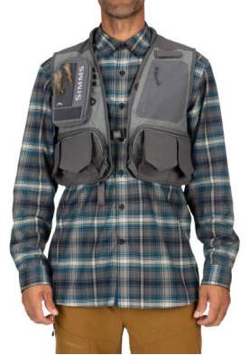 Simms Freestone Fishing Vest, Pewter