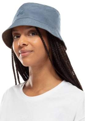 Buff Travel Bucket Hat, Zadok Blue-Olive