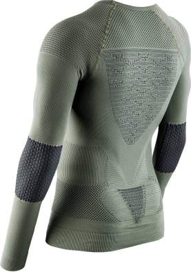 X-BIONIC X-PLORER ENERGIZER 4.0 SHIRT LG SL, Olive Green-Anthracite