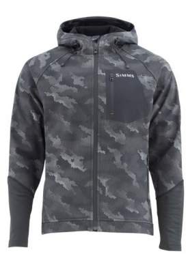 Simms Katafront Hoody, Hex Camo Carbon