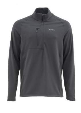 Simms Fleece Midlayer Top, Raven