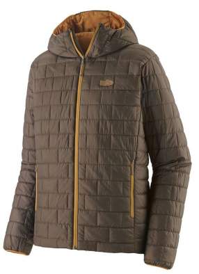 Patagonia Nano Puff Fitz Roy Trout Hoody, Otter Brown