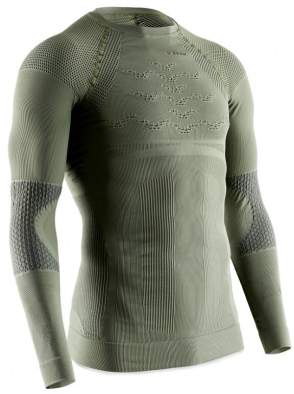 X-BIONIC OUTDOOR ENERGIZER 4.0 SHIRT LG SL, Olive Green-Anthracite