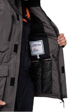 Triton SOLID PRO -45 ПК (таслан, серо-чёрный)