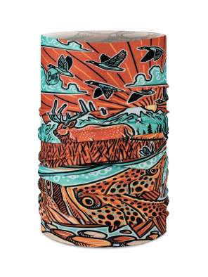 Купить BUFF Coolnet UV+ Casey Underwood Trout Scape Multi BUFF Coolnet UV+ Casey Underwood Trout Scape Multi