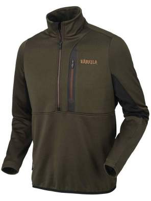 Купить Harkila Tidan Hybrid Half Zip Fleece Jacket, Willow Green-Black Harkila Tidan Hybrid Half Zip Fleece Jacket, Willow Green-Black