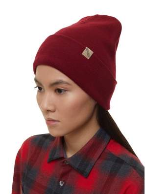 BASK WATCH CAP, тёмно-красный