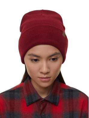 BASK WATCH CAP, тёмно-красный