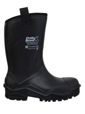 PollyBoot POWER RIGGER с мехом, чёрный