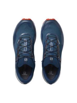 Salomon SENSE RIDE 3 GTX INVIS FIT, Poseidon Pearl-Cherry Tomato