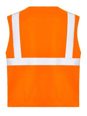 Жилет сигнальный Pike с застёжкой V3, оранжевый
