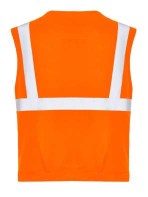 Жилет сигнальный Pike с молнией V3, оранжевый