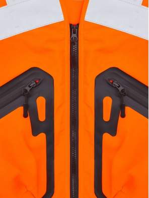 Жилет сигнальный Pike с молнией V3, оранжевый