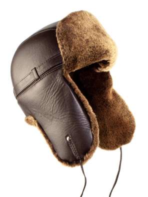Купить Шапка-ушанка Беркаль Овчина, коричневый Шапка-ушанка Беркаль Овчина, коричневый