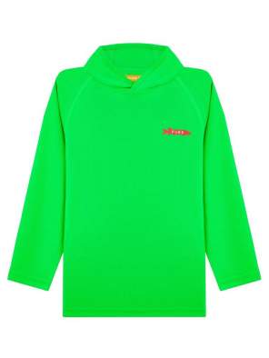 Купить Футболка детская Pike SUNSHIELD HOODIE, Green Футболка детская Pike SUNSHIELD HOODIE, Green