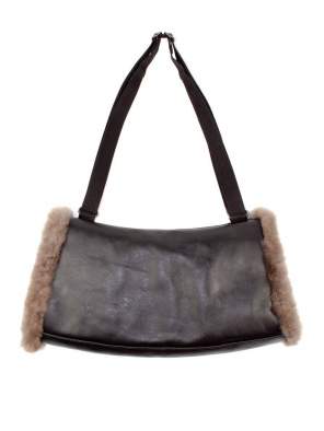 Муфта Беркаль Овчина, светло-коричневая