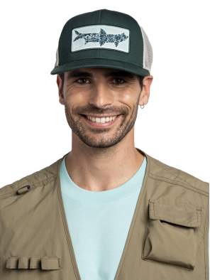Buff Explore Trucker Cap, Salty Green