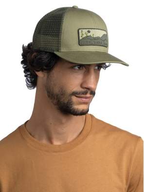 Buff Explore Trucker Cap, Wate Forest