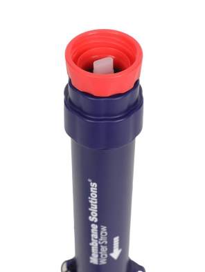 Membrane Solutions WATER FILTER STRAW S2, Dark Blue