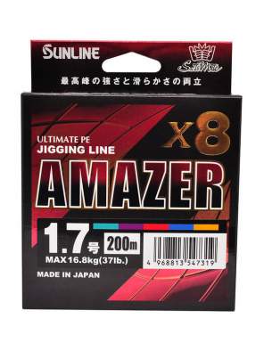 Купить Sunline SM Amazer×8 200m #1.7 PE, Multicolor Sunline SM Amazer×8 200m #1.7 PE, Multicolor