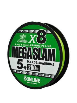 Купить Sunline Saltymate Mega Slam x8 200m #5 PE, Bright Green Sunline Saltymate Mega Slam x8 200m #5 PE, Bright Green